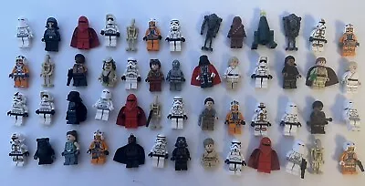 Buy Lego Star Wars Huge Minifigure Bundle + Weapons Rare Bundle! Over 50 Figures • 16£