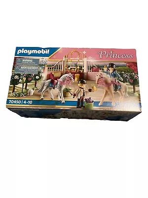 Buy Playmobil 70450 Princess Horse Riding Lessons Playset W/ 2 Figures 185 Pieces 4+ • 20.95£