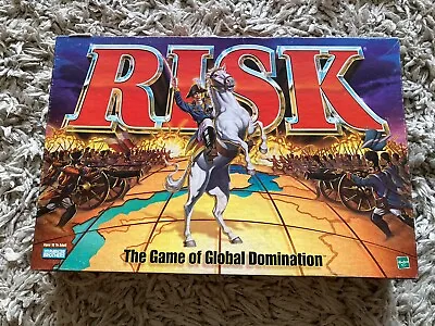 Buy RISK The Game Of Global Conquest Strategy  Parker Brothers Hasbro 1998  • 12.50£