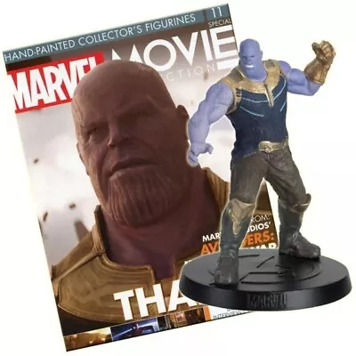 Buy Eaglemoss Marvel Movie Collection Special #11 Thanos Figurine With Magazine • 25£