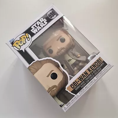 Buy Funko Pop! Star Wars Obi-Wan Kenobi Disney + Series Toy Boxed New Jedi  • 15£