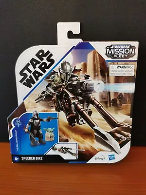 Buy Star Wars Mission Fleet Speeder Bike Features The Mandalorian & Grogu Figures. • 14.49£
