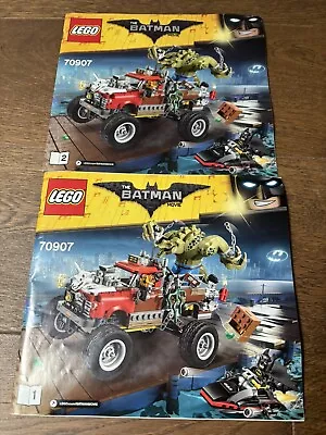 Buy LEGO DC Comics 70907 Batman Movie Killer Croc Tail-Gator Batman Toy • 14£