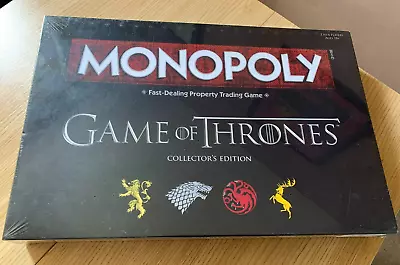 Buy Game Of Thrones Monopoly: Collector's Edition - Board Game - New & Sealed • 14.50£