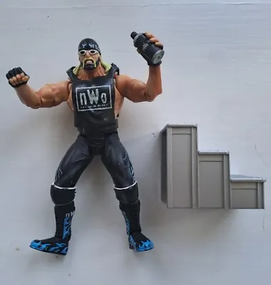 Buy WCW NWO Hollywood Hulk Hogan Smash N Slam Wrestling Action Figure 1999 Toybiz • 12.99£