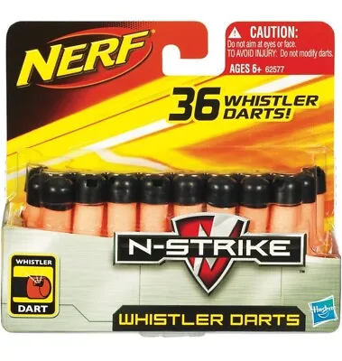 Buy Hasbro Nerf N-Strike Whistler Darts. 36 Pack New • 11.99£
