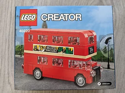 Buy Lego Creator 40220 London Bus. Brand New And Sealed • 12.99£