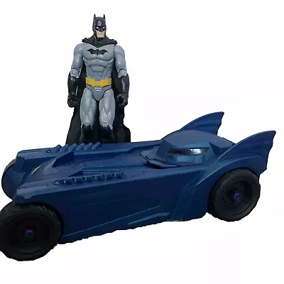 Buy Batman 12” Inch Action Figure & Bat-Tech Batmobile DC Comics Mattel Spin Master • 11.99£