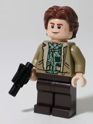 Buy Endor Han Solo Minifigure MOC Star Wars - All Parts LEGO • 8.99£