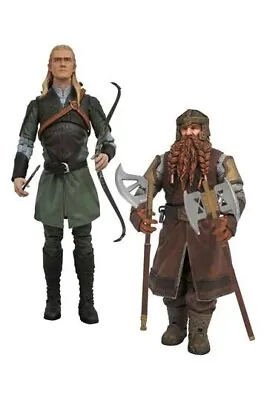 Buy Legolas & Gimli Series 1 Action Figure Set The Lord Of The Rings Diamond Select • 79.99£