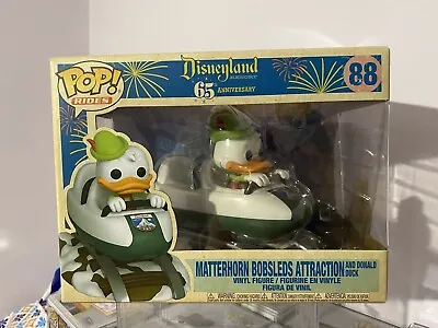 Buy Funko Ride 65th Anniversary - Matterhorn Bobsleds Attraction And Donald Duck #88 • 27£
