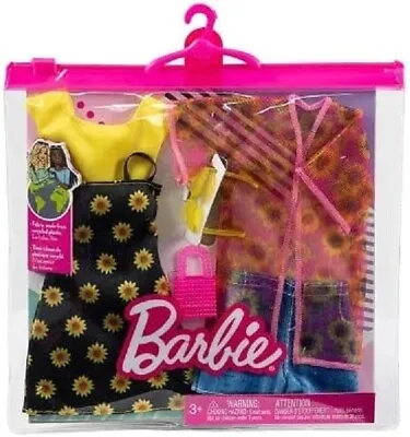 Buy Barbie Fashion Pack - HBV71 - 2 Pack Clothing For Barbie Doll • 27.64£
