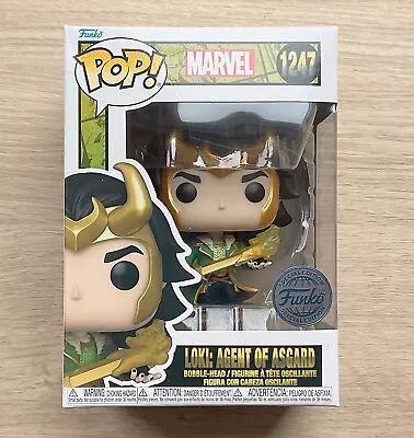 Buy Funko Pop Marvel Loki: Agent Of Asgard #1247 + Free Protector • 19.99£