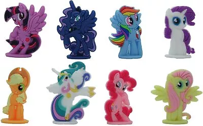 Buy MY LITTLE PONY Set Of 8 FIGURES ORIGINAL COLLECTION CAKE DECORATION Cake Topper • 13.17£