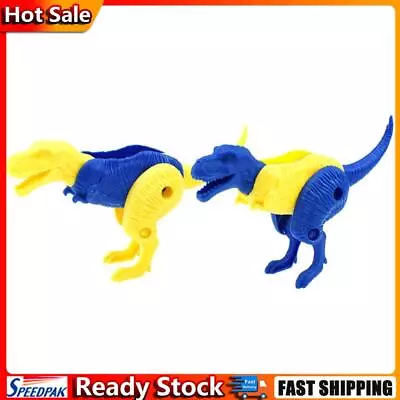 Buy Kids Girl Transform Deformed Simulation Dinosaur Egg Toys Model (T-Rex) Hot • 2.55£