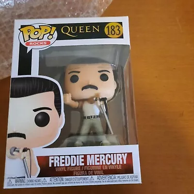 Buy Funko Pop Rocks Queen # 183 Freddie Mercury • 16.37£