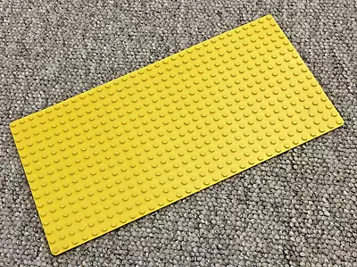 Buy Genuine LEGO YELLOW BASE 16 X 32 Pin Board Plate 1990 Vintage Desert Space 3857 • 9.99£