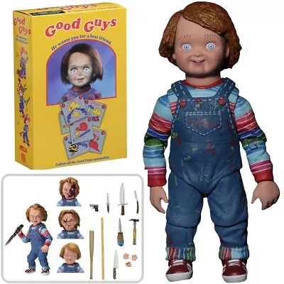 Buy HOT# NECA Chucky Good Guy Doll Child's Play Ultimate 4  Action Figure Doll Toy • 31.19£