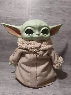 Buy Star Wars Baby Yoda Groga With Beanie Bottom Mattel Excellent Condition 12  Tall • 9.99£