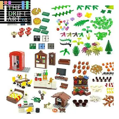 Buy City Food Fruit Trees Box Flower Parts For Lego Sets Building Blocks Sets DIY • 9.26£