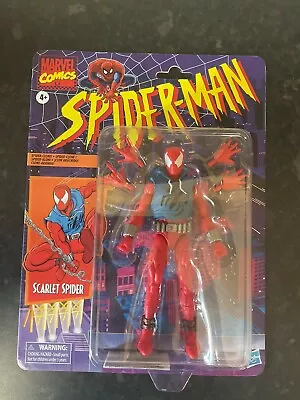Buy Hasbro Marvel Legends Spider-Man Retro Scarlet Spider Brand New Sealed • 47.50£