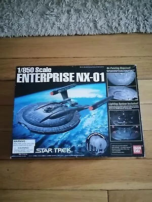 Buy Star Trek Enterprise NX-01 1/850 Scale Model Kit Bandai #122721 • 99.99£