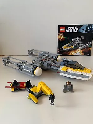Buy STAR WARS Lego Y-Wing Starfighter 75172 - SUPERB  100% Complete Model • 39.95£