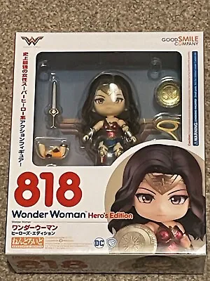 Buy Good Smile Company DCEU Wonder Woman Nendoroid Hero's Edition #818 (Used) • 27.49£