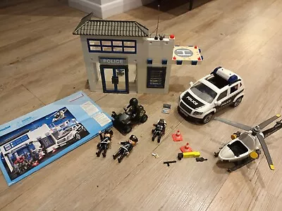 Buy City Action Police Station Playset And Vehicles Playmobil 9372 • 17.49£