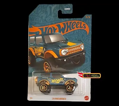 Buy Hot Wheels '21 FORD BRONCO PEARL AND CHROME 56th ANNIVERSARY MIX A 2024 • 3.99£