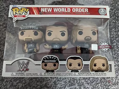 Buy NWO FUNKO Pop 3 PACK (Hall, Hogan, Nash) Great Condition With Protective Case  • 46.50£