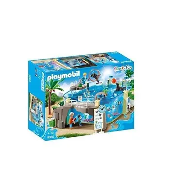 Buy PLAYMOBIL Family Fun Aquarium With Fillable Water Enclosure (9060) • 38£