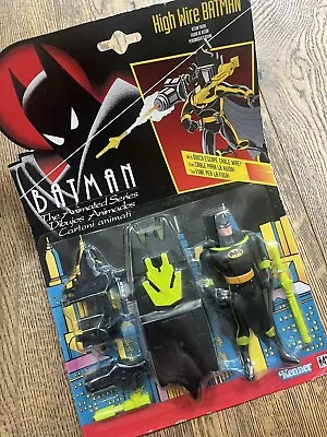 Buy 1993 Kenner Toys Batman Animated Series HIGH WIRE BATMAN 5  Action Figure New • 50£