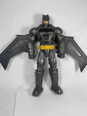 Buy Batman V Superman Figure Dawn Of Justice Armour Batman 12  Deluxe Lights Sounds • 12.99£