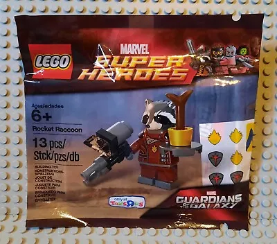 Buy LEGO Rocket Raccoon - Guardians Of The Galaxy Mini-Figure 5002145 New • 22£