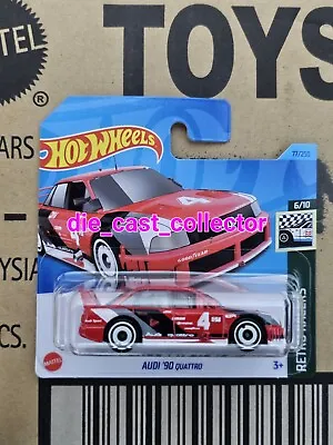 Buy HOT WHEELS 2024 A Case AUDI '90 QUATTRO RE COLOUR Boxed Shipping Combined Post • 3.95£