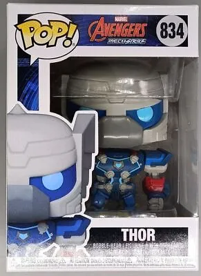 Buy #834 Thor - Marvel Mech Strike Funko POP With POP Protector • 11.99£