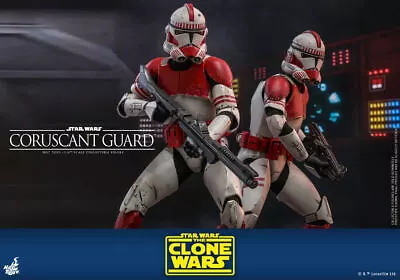 Buy Hot Toys TMS025 Star Wars The Clone Wars Coruscant Guard 1/6 Action Figure [New] • 369.54£