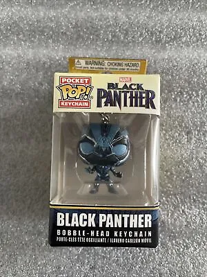 Buy Marvel - Black Panther - Funko Pocket Pop Keychain New In Box • 6.50£