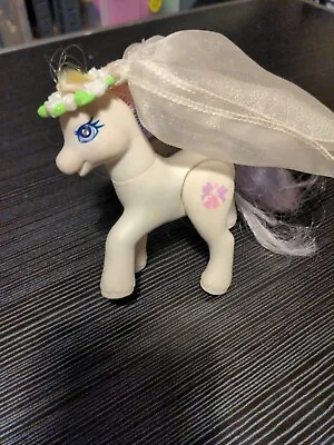 Buy My Little Pony MLP G2 Dainty Dove Wedding Chapel Gem Eyes Horse  1997 Hasbro • 12.99£