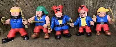Buy Vintage 1994 Fisher Price Great Adventures Pirate Ship Action Figures X 5 • 12.99£