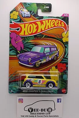 Buy Hot Wheels Spring 2024 Mini Cooper S Challenge Yellow HVX22 NEW Easter USA Excl • 5.99£