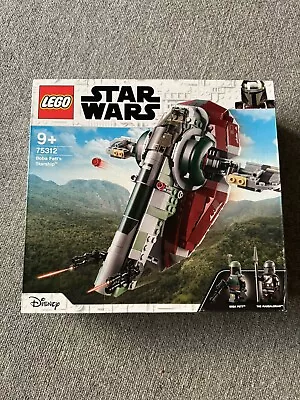 Buy Lego Star Wars 75312 Boba Fett Spaceship Slave 1 Firespray New Mandalorian ; • 45£