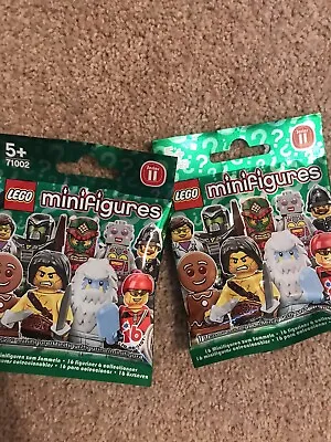 Buy LEGO SERIES 11 Minifigure 71002 Sealed New X 2 Bags • 0.99£