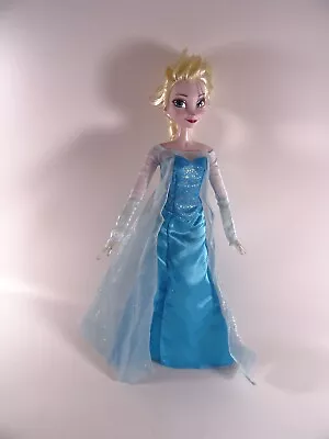 Buy Original Disney Paris Princess Elsa Frozen Sings And Glows 40cm (12604) • 71.94£