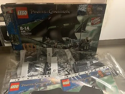 Buy Lego Pirates Of The Caribbean Black Pearl 4184 • 530£