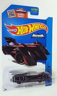 Buy Hot Wheels  63/250 Batman The Batmobile Blk Red Long Card Collectable Toy Car • 11.99£