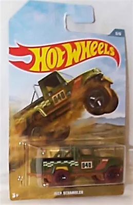 Buy HOT WHEELS FYY71 OFF ROAD JEEP SCRAMBLER 3/6 New Carded Pack • 6.95£