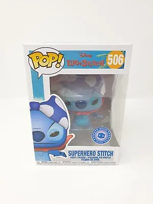 Buy Superhero Stitch 506 Funko Pop Disney Lilo And Stitch Exclusive Vinyl Figure • 25.99£