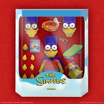 Buy Super7 The Simpsons ULTIMATES Wave 2 Bartman Action Figure • 62.99£